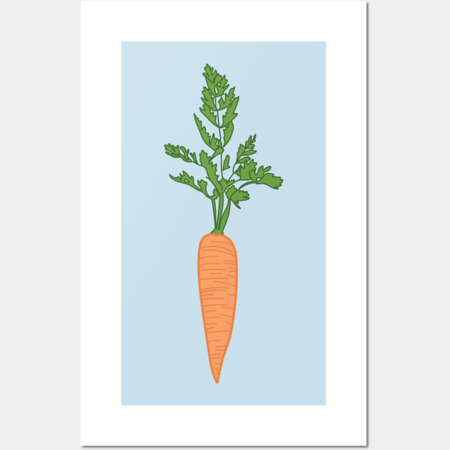 Carrot Wall Art by courtneylgraben